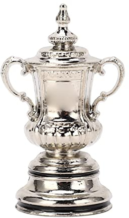 ciciglow Trofei Premio, Ornamenti per Trofei di Calcio in Metallo Ad Alta Simulazione Decor Mini Modello di Trofeo per Giochi di Calcio per Tavolo, Comodino, Libreria, Soggiorno