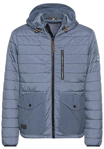 camel active Herren Stepp-Blouson mit Kapuze