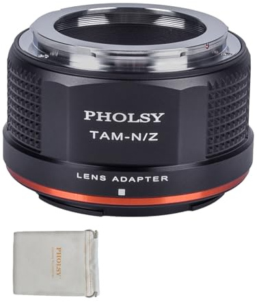 PHOLSY Lens Mount Adapter Manual Focus: Compatible with Tamron ADAPTALL-2 Lens to Nikon Z Camera Body