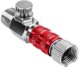 Airbrush-adapter, 1/8 tum Airbrush snabbkopplingsadaptrar, hanadaptrar och honkontakter, airbrush-tillbehör för Airbrush-slang luftkompressor (justering -RD)