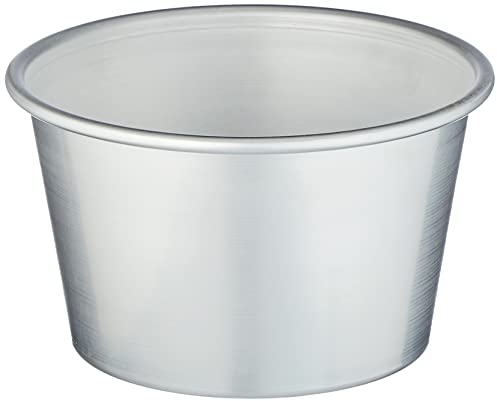 Pentole Agnelli Moule Conique pour Panettone, Aluminium, argenté 18 cm Argent