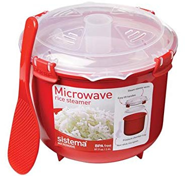 System Microwave Systems Reiskocher für Kochfeld Mikrowelle 2, 6 Liter