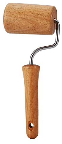 Mattarello in Legno Rullo per panettiere in pasta Set di mattarello in legno per la cottura di utensili da per pasticceria, tortilla, pizza, biscotti e altro(#3)