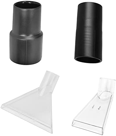 Iegefirm 4 Piezas Boquillas Aspiradora con Cabezal Giratorio Boquilla Limpiadora Cepillos, Boquilla de SuccióN para Suelo con Adaptador, Cabezal Giratorio, Piezas Limpiadoras de Alfombras