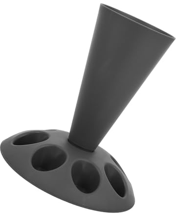 Ipetboom Pastry Bag Stand Plastic Piping Bag Holder with Slots for Baking with Removable Design and Unique Nozzle Holder Baking Accessories for Cake Decorating