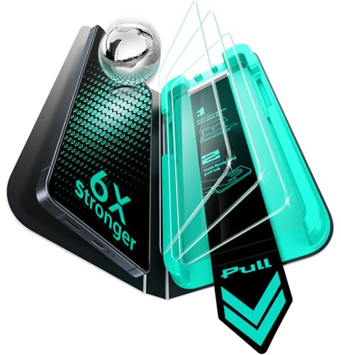 ESR 3 Stück für Samsung Galaxy S26 Ultra für Panzerglas, Armorite | 6X Stoßschutz, 9H+ gehärtetes Glas, One-Pull Schnellinstallation, Vollflächig Displayschutzfolie UltraFit-Ablage,Blasenfrei