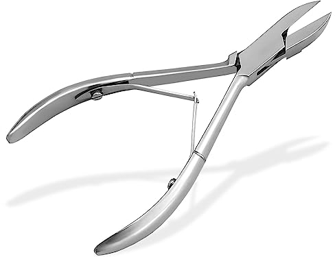 Extra Nagelzange Eckenzange 13 cm abgerundet Edelstahl