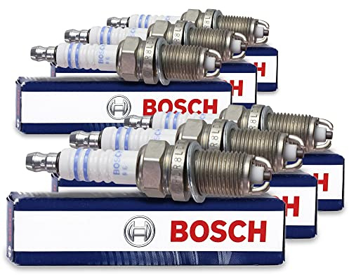 6x Original BOSCH Zündkerze Zündkerzen FLR8LDCU+