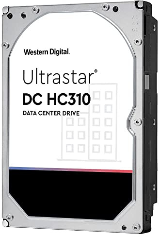 Western Digital WD Ultrastar 4TB DC HC310 SATA HDD, 3,5 Zoll interne Festplatte für Server 256 MB Cache, Enterprise Klasse