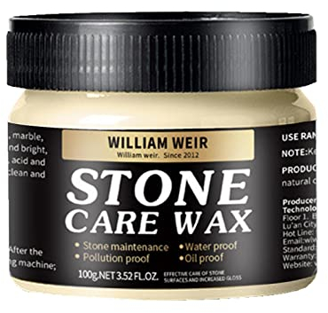 80g Polierwachs für Marmor, Stone Care Wax, Keramikpaste Reparatur-Polierwachs, geeignet für Marmormöbel, Keramikfliesen, Steinböden, Steinwände