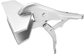 10 Locking Sheet Metal Tool,Sheet Metal Bender Seamer Tongs,Flat Clamps Bending Pliers,Adjustable Opening Nickle Plated Welding Plier