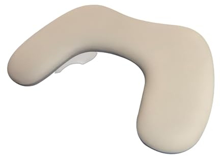 harayaa Salon Handauflage, Kissen Nagel Armlehne Kissen, PU Nail Art Handauflage, Milchkaffeefarbe