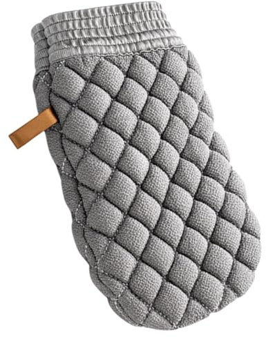 ibasenice Moufles Exfoliant Dos Homme Serviette de Bain Pliable en Fibre et Éponge pour Gommage du Dos Épaules Accessoire Exfoliation Corps