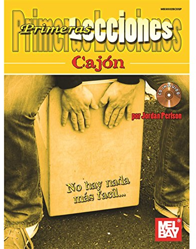Primeras Lecciones Cajon. Sonstige Percussion. Enthält CD