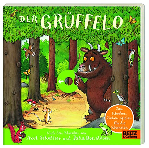 Der Grüffelo: Pappbilderbuch zum Schieben, Ziehen, Spielen für die Kleinsten