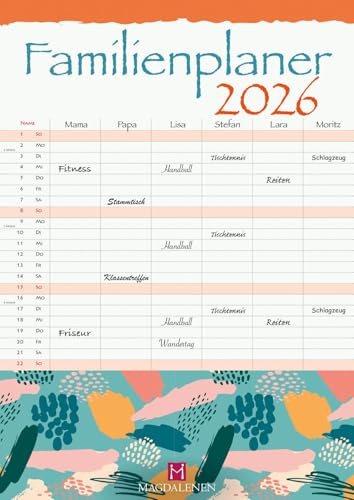 Familienplaner 2026: Der große Familienplaner