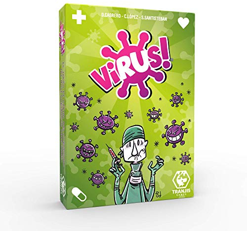 Tranjis Games - Virus! - Juego de cartas, 8 a 99 años (TRG-01vir)