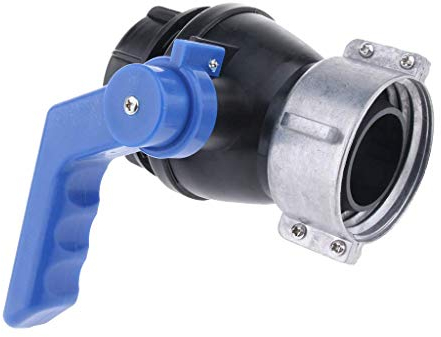 TuToy 1000L Ibc Tote Tank Ball Valve Drain Adapter Hose Fittings With Switch Dn40 Dn50 Inner Dia 62Mm/75Mm - 62Mm