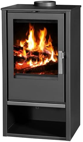 VICTORIA-05 EEK A+ - Kaminofen Victoria 05 Capri 7.6 KW, Grau