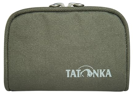 Tatonka Plain Wallet RFID Block - Kleine Geldbörse mit RFID-Blocker - TÜV geprüft - Münzfach, Fächer für Kreditkarten