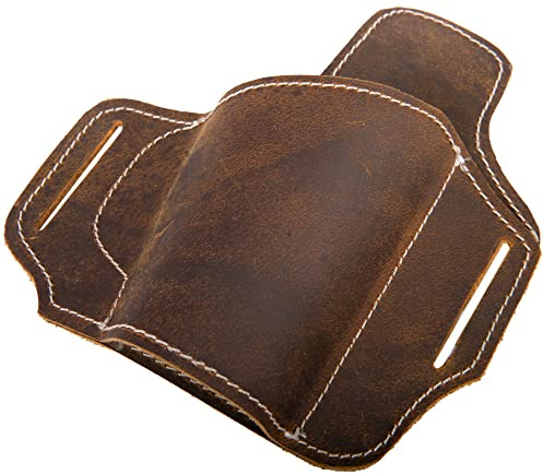 Hulara Owb Leder-Pancake-Holster – 2 Steckplätze für Glock 17 & 1911, rechts