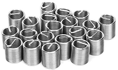Wire Thread Inserts Screws Sleeve Assortment Kit, 20Pcs M12 x 1.5 x 2D Stainless Steel Helical Coiled Wire Screw Repair Sleeve