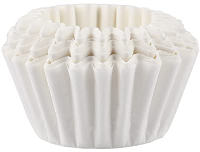 50PCS Coffee Filter Papers, White Disposable Paper Coffee Filters Heat-Resistant for Home, Office, Cafe, Restaurant