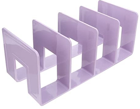 COHEALI Elegante Buchstützen-unterstützung Acryl-buchstützen Buchstopper Bücherregal Buchstütze für Die Organisation des Arbeitszimmers
