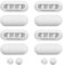 JEYORZY 12Pezzi Paracolpi per Sedili WC, Paracolpi Gommini Ricambio, Set Gommini Per Copriwater, Kit Paraurti del Sedile del Water Universale, Accessorio Ammortizzatore, Accessorio Del Paraurti Per Wc