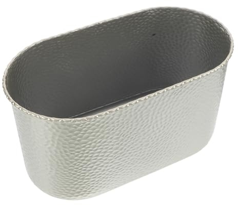 Alipis Jarrón para Orquídeas Boca Ancha Maceta Elegante para Flores para Decoración De Bodas y Eventos Accesorios para Jardín y Hogar