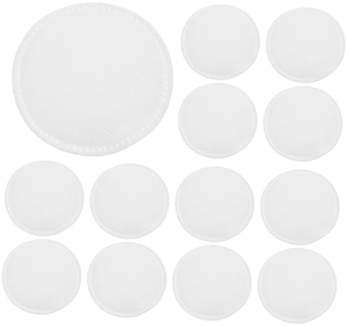 GALPADA Disques De Coton Démaquillants Ronds 60 Pièces Doux Absorbants Soins Visage Usage Quotidien Jetables