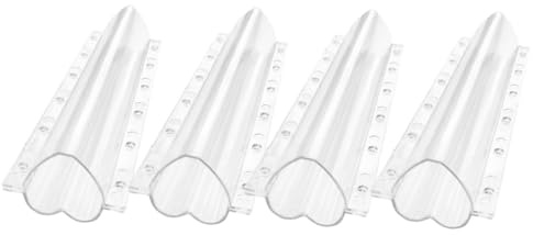 NUOBESTY 4pcs Heart Shaped Vegetable and Fruit Shaping Tools for Garden Use Reusable Cucumber and Gourd for Unique Plant Compact Lightweight Design