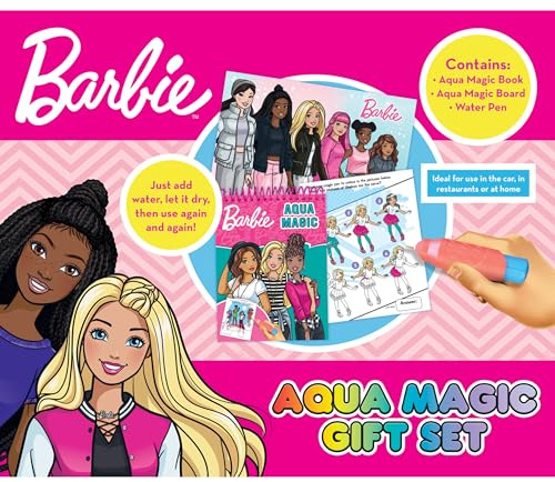 ALLIGATOR - Barbie Aqua Magic Gift Set, Water Colouring Book for Children, Barbie Gifts, Water Magic Colouring
