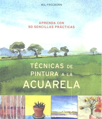 Técnicas de pintura a la acuarela: Aprenda con 50 sencillas prácticas: APRENDA 50 SENCILLAS PRACTICAS (DIBUJAR Y PINTAR)