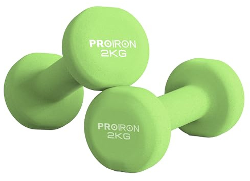 PROIRON Hanteln Neopren Kurzhanteln Frauen Hantelset Kleine Hantel Kurzhantelset (2er-Set) für Damen Gymnastik Yoga Pilates und Kinder