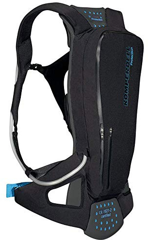 Komperdell Protektorenrucksack Mit Integriertem Rückenprotektor Tourpack, schwarz, 186-191, 6262-02 -L