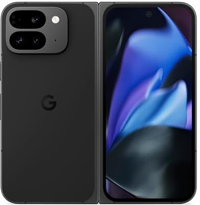 Google Pixel 9 Pro Fold - Unlocked Android Smartphone with Gemini - Advanced Triple Rear Camera System - Foldable Display - Hands-Free Video - Obsidian, 512GB