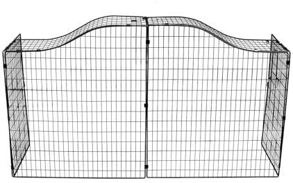 Safetots Pare-feu Design élégant, Barrière de Sécurité pour Cheminées, Installation Facile, Sécurité pour Bébés, Tout-Petits et Animaux de Compagnie, Largeur de 144cm