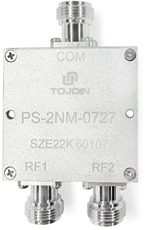 TOJOIN 2 Way N Female RF Splitter 50 Ohm 698-2700MHz Signal Splitter for 3G/4G/LTE (No for TV)