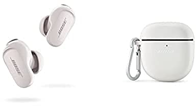 Bose Quietcomfort Earbuds II Soapstone & Case Cover Soapstone