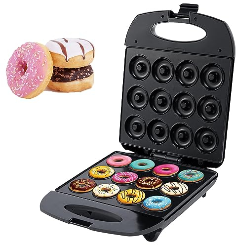 Nonstick Electric Donut Maker Machine For Easy Homemade Donuts - Perfect For Family, Parties, Cake Shops, Milk Tea Shops & Bakeries