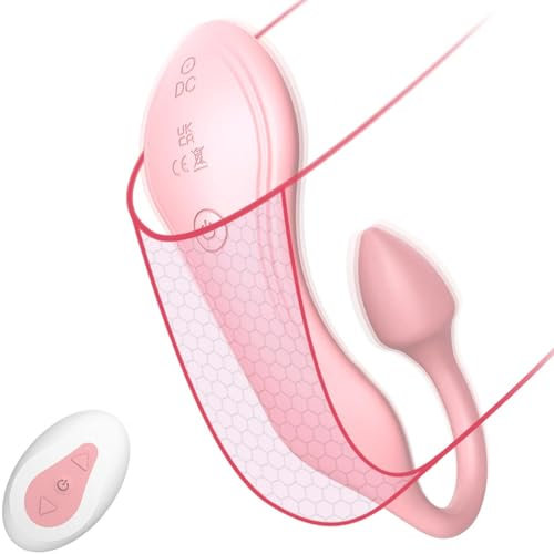 YcsLust 10 Starken Vibrationsmodi Schmetterling Vibratoren G-Punkt Weibliche Vibro Höschen Vibrierende mit Fernbedienung Wearable Vibratoren Frauen Leise Analplug Vibration Erotische Waren