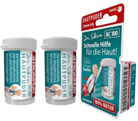 DR.SKIN NC 100 Hautpuder 2X4 g