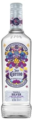 Especial Silver Tequila, hergestellt aus blauer Agave, Flasche 70 cl. BIS009. 2er-Pack.