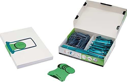 Jalema 5721000 Kit d'archive avec JalemaClipex étiquettes d'indexation des dossiers boîte de 100 pièces
