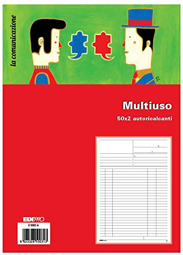 EDIPRO - E5003A - Blocco multiuso 50x2 autoricalcante f.to 29,7x21