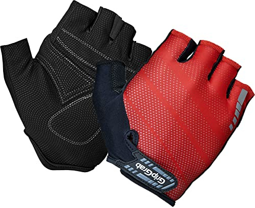 GripGrab Gants Cyclisme Courts Rouleur Rembourrés Demi-Doigts Mitaines de Vélo pour Hommes et Femmes Antidérapants VTT