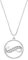 s.Oliver Kette mit Anhänger 925 Sterling Silber Damen Halsschmuck, mit Zirkonia synth., 42+3 cm, Silber, Infinity, Kommt in Schmuck Geschenk Box, 2032827