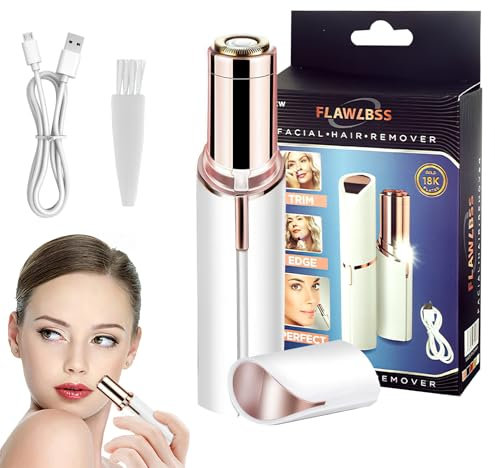 HENGBIRD Epilatore Viso Donna Rasoio Rimozione Peli Del Viso Da Donna