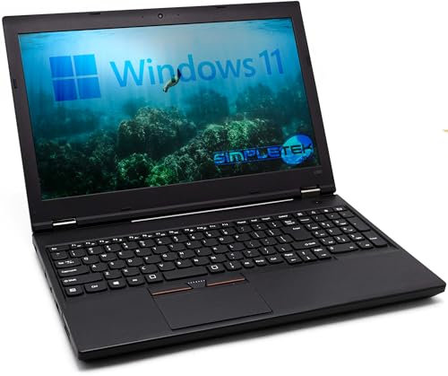 SIMPLETEK - Notebook 15,6 HD | Windows 11 Pro | 8GB RAM | SSD 240GB | PC Portatile Aziendale (Ricondizionato)